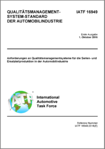 VDA IATF 16949 volume cover